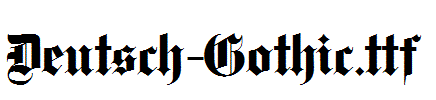 Deutsch-Gothic