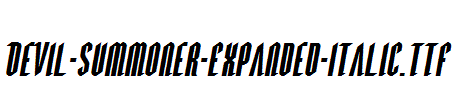 Devil-Summoner-Expanded-Italic