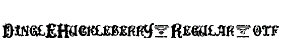 DinglEHuckleberrY-Regular