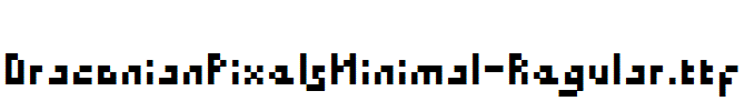DraconianPixelsMinimal-Regular
