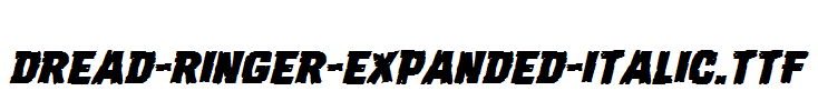 Dread-Ringer-Expanded-Italic