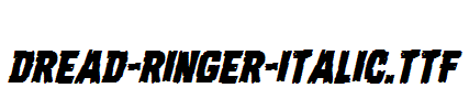 Dread-Ringer-Italic