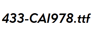 fonts 433-CAI978.ttf