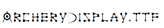 ArcheryDisplay.TTF