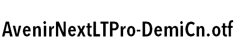 AvenirNextLTPro-DemiCn.otf