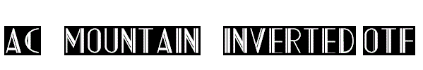 AC_Mountain_Inverted.otf