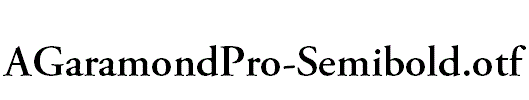 AGaramondPro-Semibold.otf