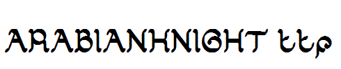 ARABIANKNIGHT.ttf