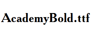 AcademyBold.ttf