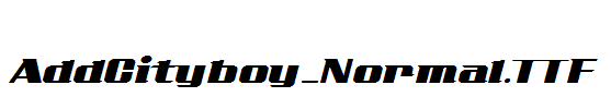 AddCityboy_Normal.TTF