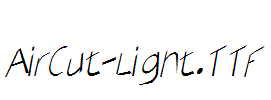 AirCut-Light.TTF