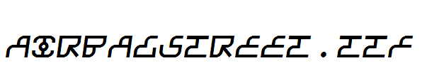 AirbagStreet.ttf