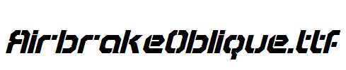 AirbrakeOblique.ttf