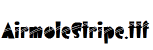 AirmoleStripe.ttf