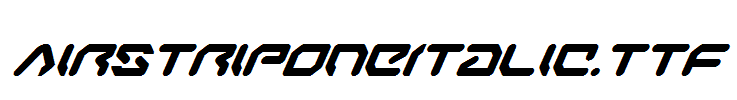 AirstripOneItalic.ttf