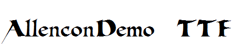 AllenconDemo.TTF
