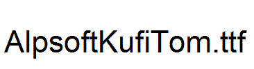 AlpsoftKufiTom.ttf