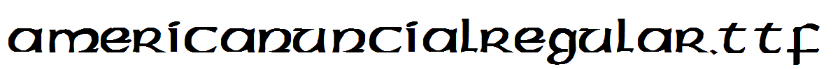AmericanUncialRegular.Ttf