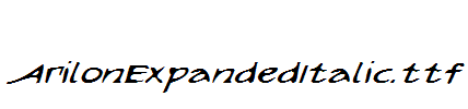 ArilonExpandedItalic.ttf