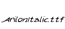 ArilonItalic.ttf