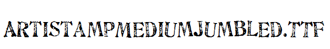 ArtistampMediumJumbled.TTF