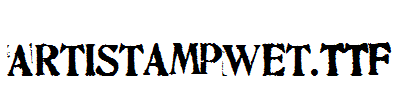ArtistampWet.TTF