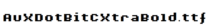 AuXDotBitCXtraBold.ttf
