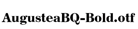 AugusteaBQ-Bold.otf