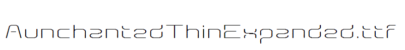AunchantedThinExpanded.ttf