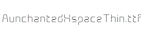 AunchantedXspaceThin.ttf