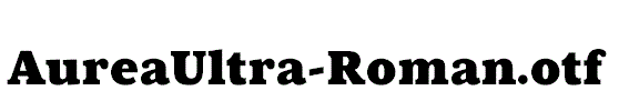 AureaUltra-Roman.otf
