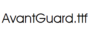 AvantGuard.ttf