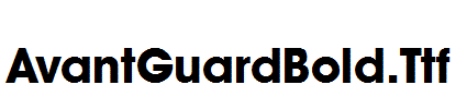 AvantGuardBold.Ttf