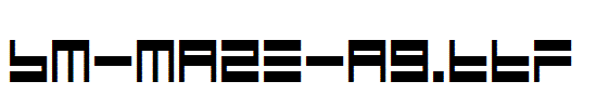 BM-maze-A9.TTF