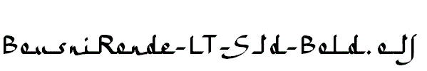 BousniRonde-LT-Std-Bold.otf