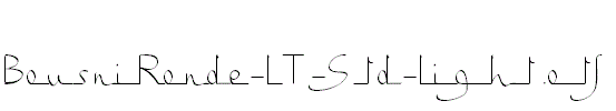 BousniRonde-LT-Std-Light.otf