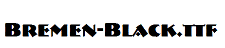 Bremen-Black.otf