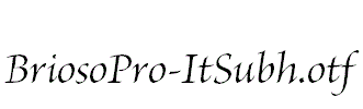 BriosoPro-ItSubh.otf