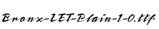 Bronx-LET-Plain-1-0.ttf