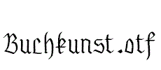 Buchkunst.otf