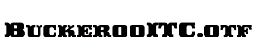 BuckerooITC.otf