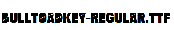 BulltoadKey-Regular.TTF