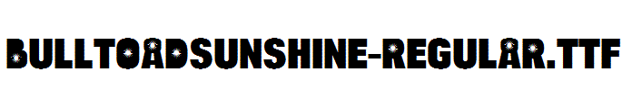 BulltoadSunshine-Regular.TTF