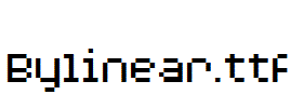 Bylinear.ttf