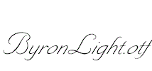 ByronLight.otf