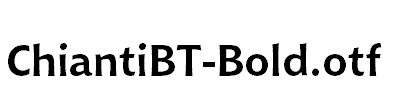 ChiantiBT-Bold.otf