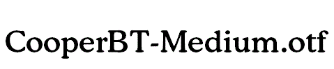 CooperBT-Medium.otf