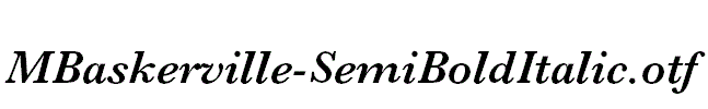 MBaskerville-SemiBoldItalic.otf