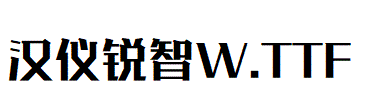 漢儀銳智W