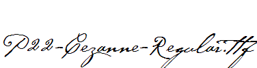 P22-Cezanne-Regular P22-Cezanne-Regular